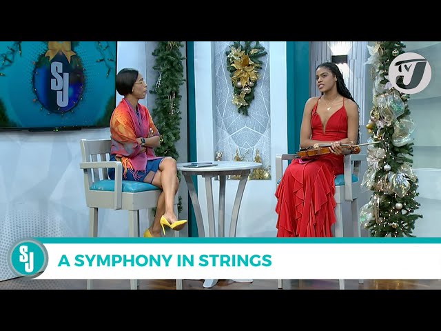 ⁣A Symphony in Strings with Violinist Truddi Clarke | TVJ Smile Jamaica