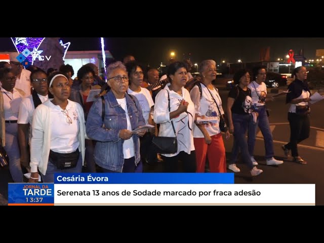 ⁣Serenata 13 anos de Sodade marcado por fraca adesão