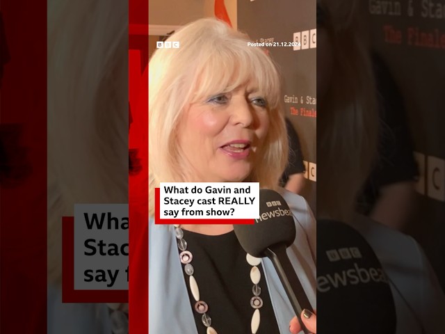 ⁣Do the Gavin and Stacey cast really use catchphrases from the show? #BBCNews