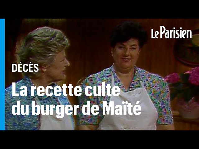 ⁣Décès de Maïté : Retour sur un moment de télé hilarant de la cuisinière-star