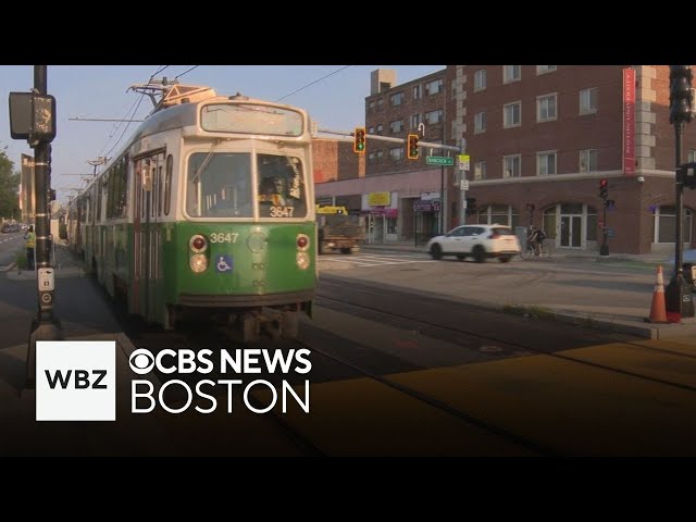 ⁣MBTA removes final slow zones from Green Line