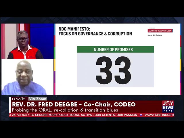 ⁣We must let the law work - Rev. Dr. Fred Deegbe on re-collation | Newsfile