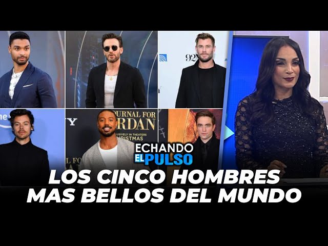 ⁣Los cinco hombres más bellos del mundo en 2024 | Echando El Pulso