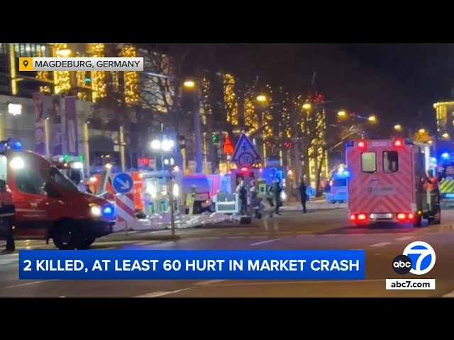 ⁣Death toll in attack on Christmas market in Germany rises to 5 and more than 200 injured