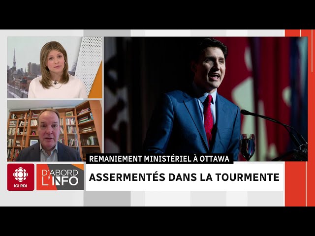 ⁣Remaniement ministériel à Ottawa