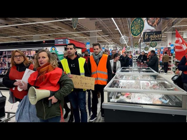 ⁣Auchan de Bar-le-Duc : employés et syndicats de nouveau réunis