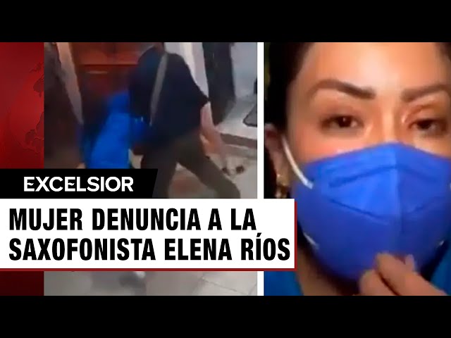 ⁣Mujer denuncia a la saxofonista María Elena Ríos en Oaxaca por ataque a golpes