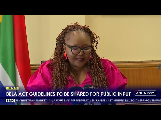 ⁣BELA Act guidelines to be shared for public input