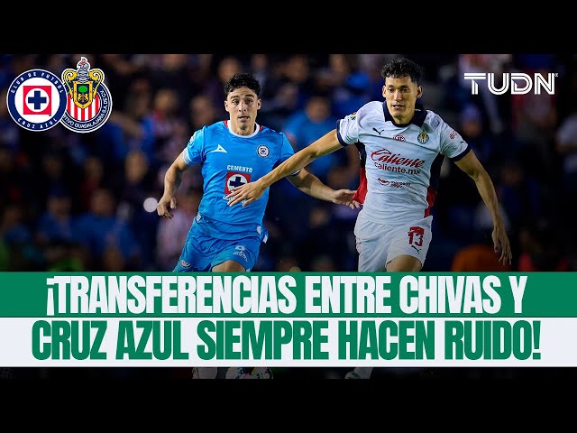 ⁣¡Chiquete se perfila para sumarse a una larga lista de traspasos entre Cruz Azul y Chivas! | TUDN