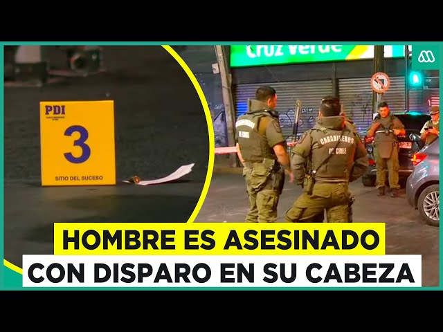 ⁣Hombre fue asesinado de un disparo en su cabeza: Lo balearon a quemarropa