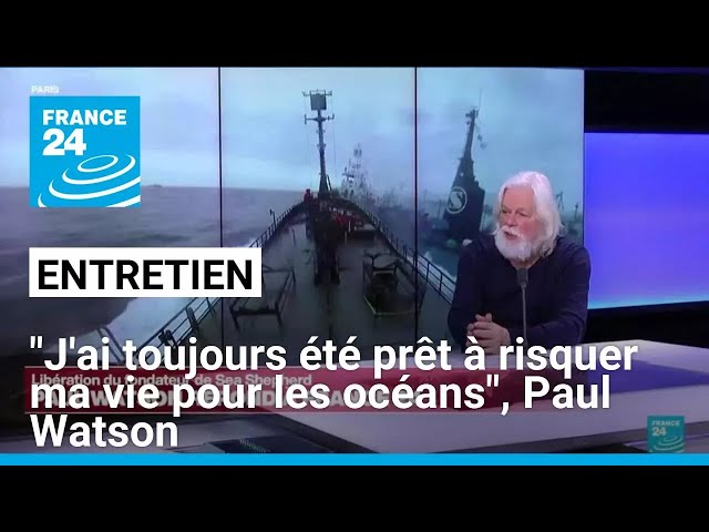 ⁣Entretien avec Paul Watson : "j'ai toujours été prêt à risquer ma vie pour les océans"