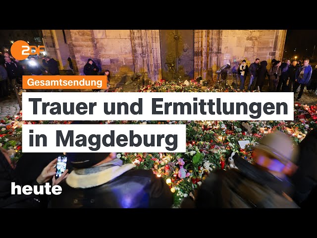 ⁣heute 19:00 Uhr vom 21.12.2024: Anschlag in Magdeburg, Sorge um Golanhöhen, Einigung bei VW