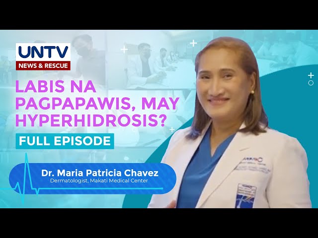 ⁣Excessive sweating o labis na pagpapawis, isang kondisyon na kung tinatawag na ‘Hyperhidrosis’