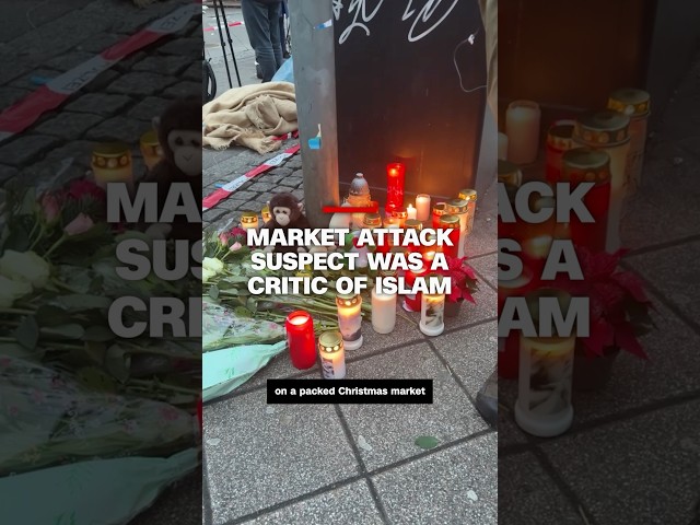 ⁣Market attack suspect was a critic of Islam