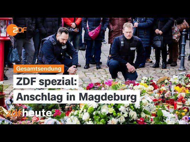 ⁣Trauer, Solidarität und Entsetzen in Magdeburg | ZDF spezial