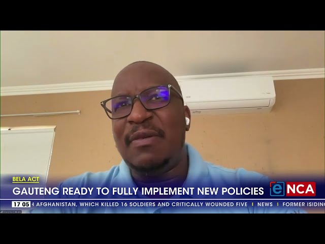 ⁣BELA Act | Gauteng ready to fully implement new policies