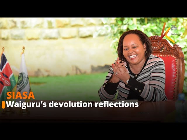 ⁣Kirinyaga Governor Anne Waiguru discusses future plans after Kirinyaga