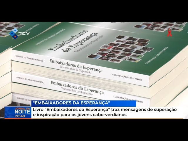 ⁣Livro "Embaixadores da Esperança" traz mensagens superação e inspiração para os jovens cab