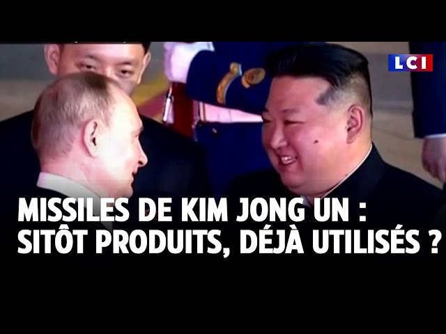 ⁣Missiles de Kim Jong-Un : sitôt produits, aussitôt tirés ?｜LCI