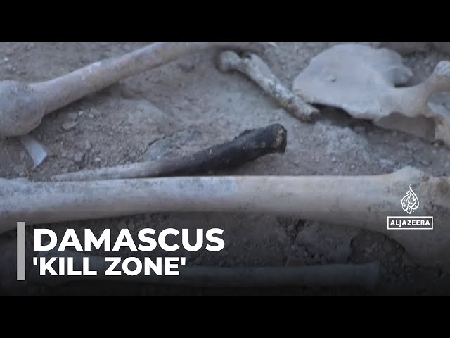 ⁣Damascus 'kill zone': Mass grave uncovered after massacre in Tadamon