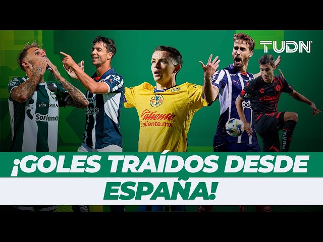 ⁣¡Encabezada por Sergio Canales la legión española se hizo presente con goles en la Liga MX! | TUDN