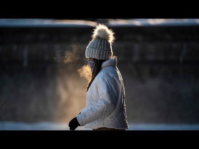 ⁣Deep freeze hits Ottawa on first day of winter