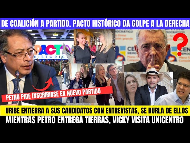 ⁣PACTO HISTÓRICO DA GOLPE A LA DERECHA.VICKY EN CAMPAÑA UNICENTRO.URIBE RIDICULIZA A SUS CANDIDATOS