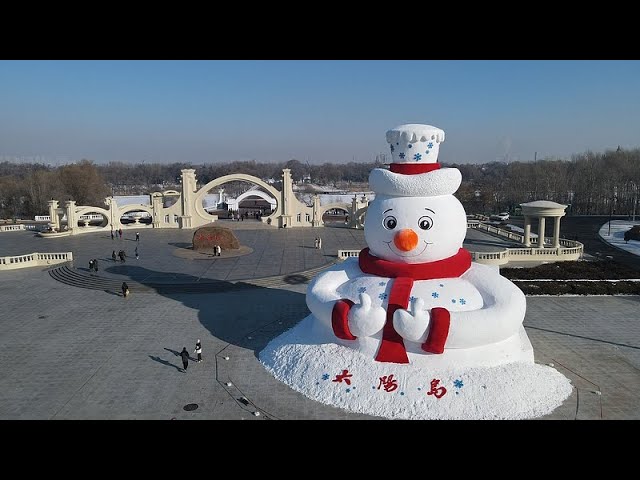 ⁣Live: 'Mr Snowman' warmly welcomes global tourists to Harbin – Ep. 4