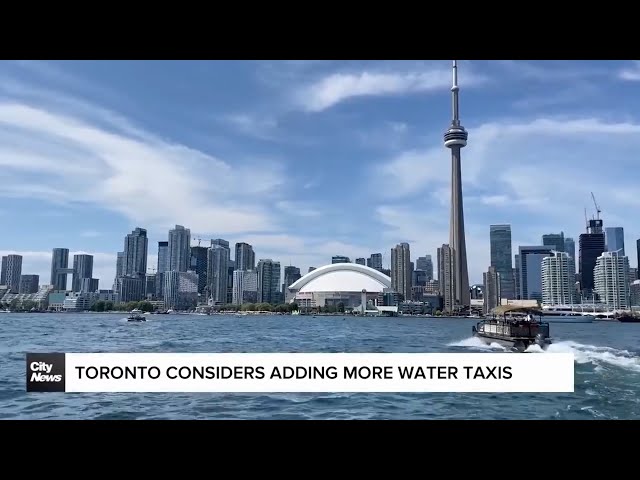 ⁣City eyes more water taxi service on waterfront