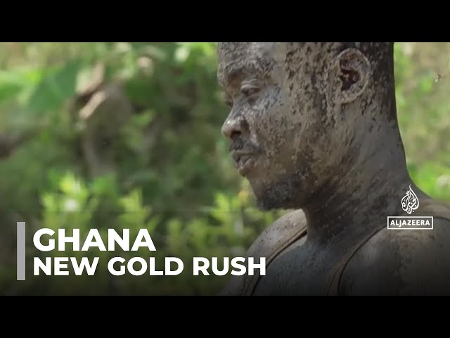 ⁣Ghana's new gold rush: Perils for the environment and economy