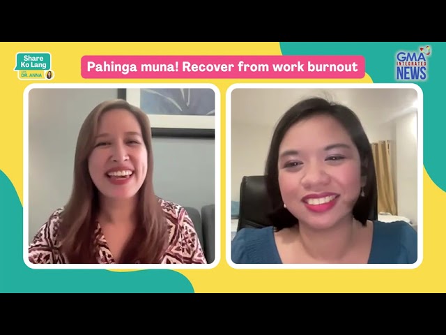 ⁣How to bounce back from burnout and be motivated at work | Share Ko Lang