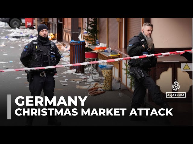 ⁣Five dead in car ramming in crowded German Christmas market