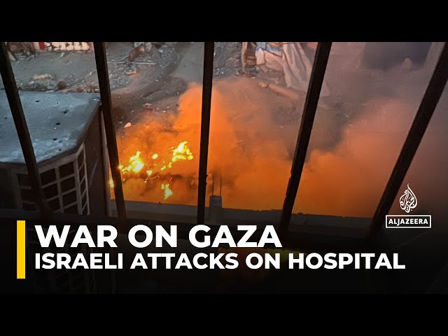 ⁣Israeli forces launch more attacks on the barely functioning Kamal Adwan Hospital