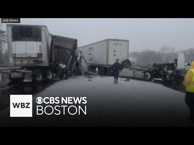 ⁣State police say Friday's storm caused 200 crashes across Massachusetts