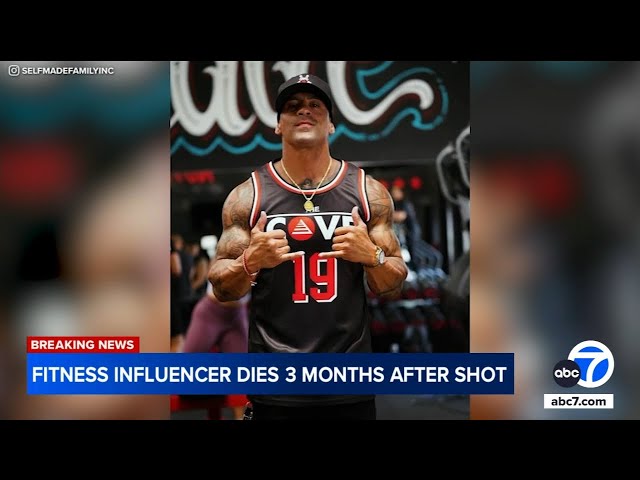 ⁣SoCal gym owner, fitness influencer dies 3 months after being shot during LA robbery