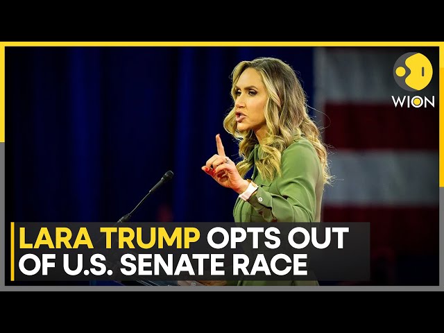 ⁣USA: Lara Trump Drops Out of Senate Race, Teases 'Big Announcement' | World News | WION