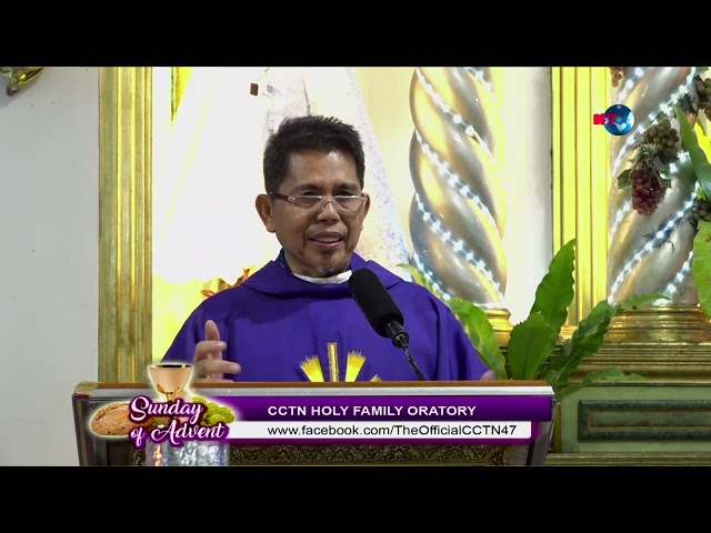 ⁣22 DECEMBER 2024 -  HOMILY by Rev.  Fr.  Jose Adonis Aquino