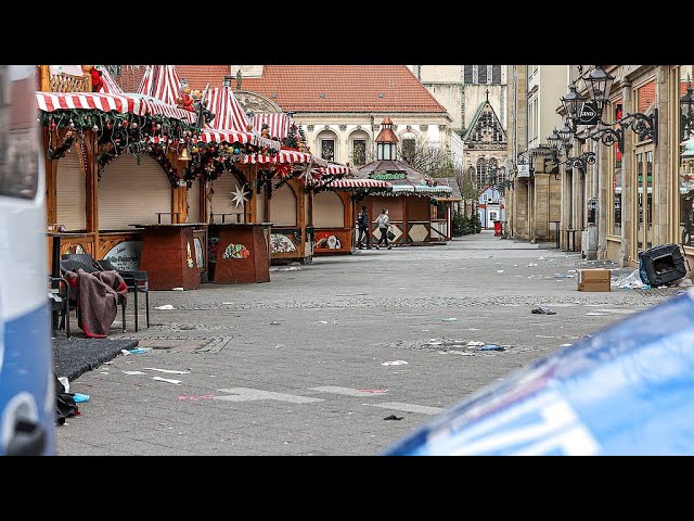 ⁣Allemagne : l'attaque à la voiture-bélier fait au moins cinq morts et 200 blessés