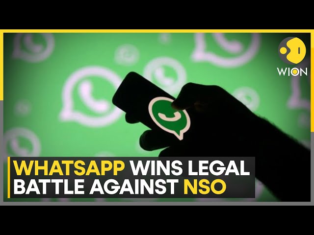 ⁣WhatsApp Wins Lawsuit Against Pegasus Maker as US Judge Finds NSO Guilty In Spyware Case | WION