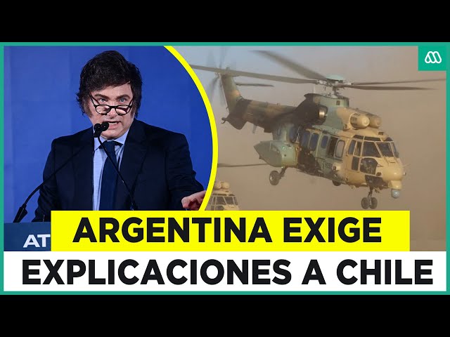 ⁣Argentina asegura que helicóptero del Ejército de Chile habría sobrevolado su espacio aéreo