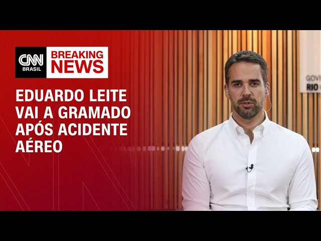 ⁣Eduardo Leite vai a Gramado após acidente aéreo | AGORA CNN