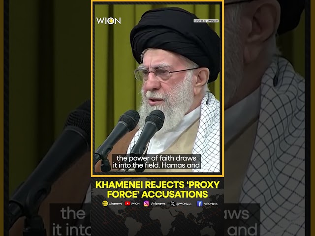 ⁣Iran News: Khamenei Says Iran Does Not Have Or Need Regional Proxy Forces | WION