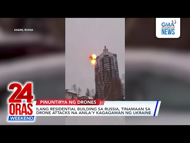 ⁣24 ORAS WEEKEND ONLINE EXCLUSIVE December 22, 2024: Drone attacks sa Russia; nanakawan sa...