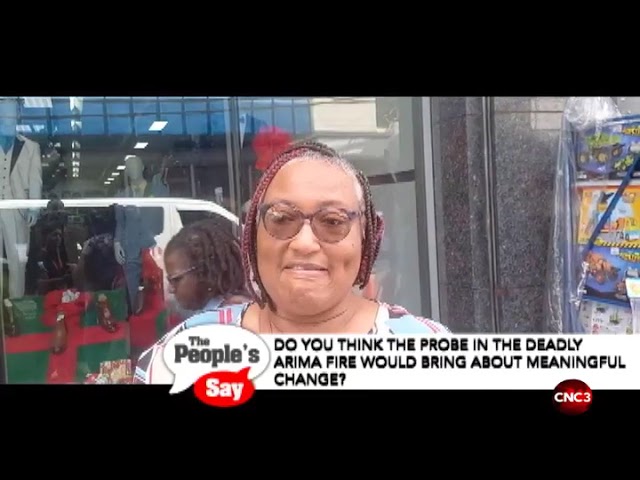 ⁣The People’s Say: Arima fire probe launched