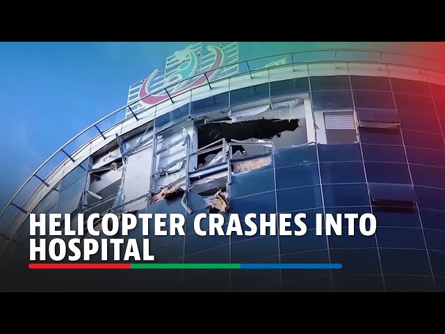 ⁣4 killed in helicopter crash at Turkish hospital | ABS-CBN News