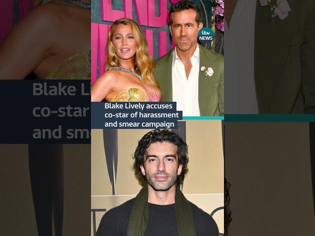 ⁣Blake Lively accuses co-star of harassment and smear campaign #itvnews