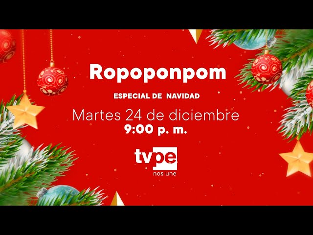 ⁣Ropoponpom: Especial de navidad (24/12/2024) Promo | TVPerú