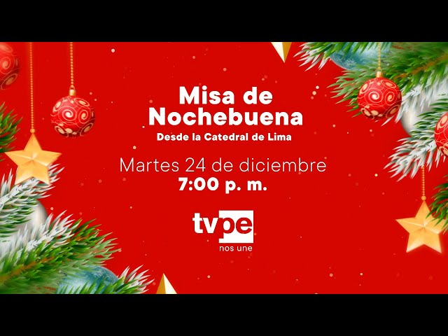 ⁣Misa de Nochebuena (24/12/2024) Promo | TVPerú