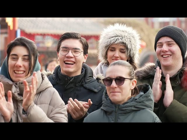 ⁣GLOBALink | Serbian youth immerse in traditional Chinese culture in north China