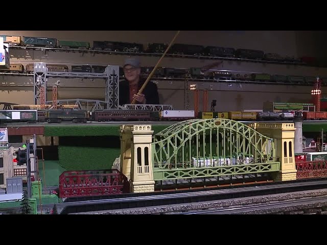 ⁣The Glancy Train set continues to attract thousands at Detroit Historical Museum this holiday season